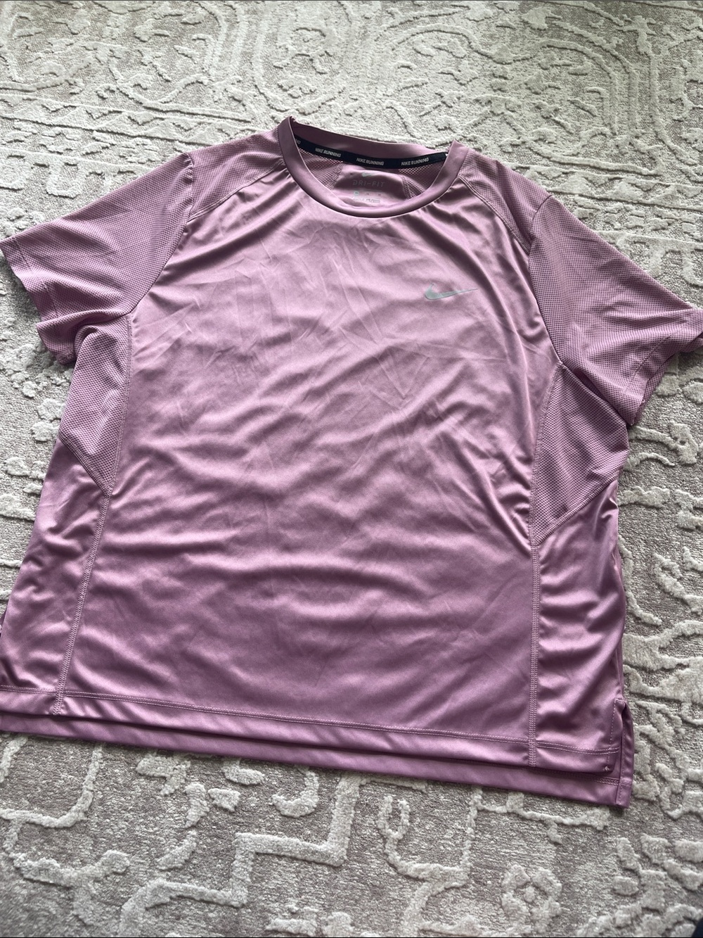 Nike Lavender/Pink Short Sleeve Performance Tee